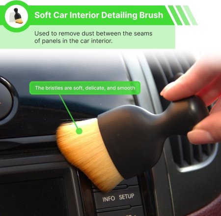 מברשת ניקוי מקצועית לרכב